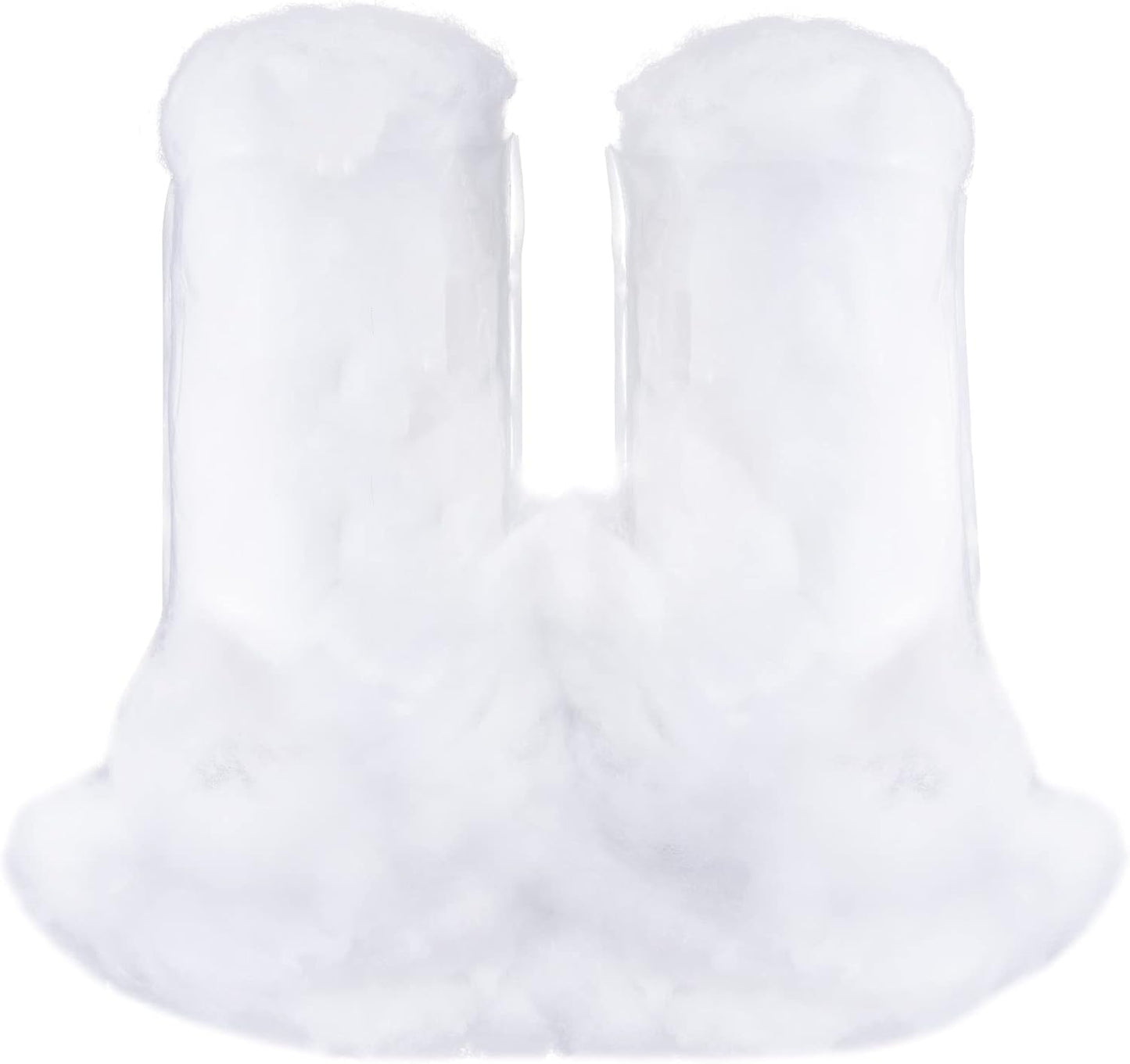 Yolyoo Artificial Snow Blanket - Fluffy Fiber Decoration for Christmas Displays | 200g Pack
