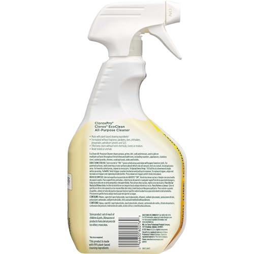 Clorox CloroxPro EcoClean All-Purpose Cleaner Spray Bottle, 32 Oz