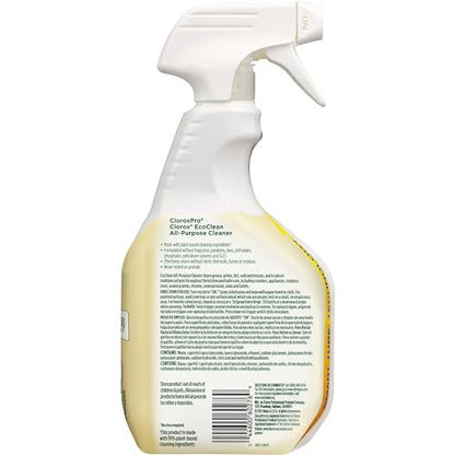 Clorox CloroxPro EcoClean All-Purpose Cleaner Spray Bottle, 32 Oz