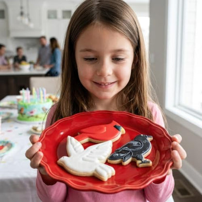 Bird Cookie Cutter Set of 3 - Made in USA for Baking & Decorations