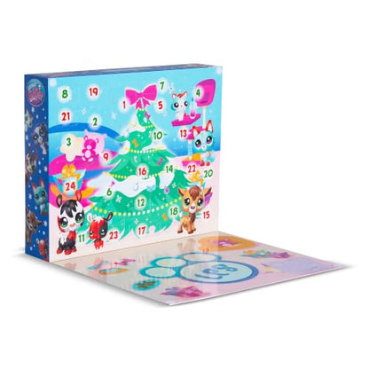 Littlest Pet Shop Holiday Advent Calendar with 8 Pets & Accessories