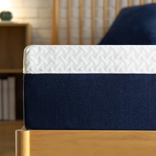 ZINUS 10 Inch Queen Cooling Comfort Hybrid Mattress [New Version], Fiberglass Free, Medium Firm Feel, Motion Isolation, Certified Safe Foams & Fabric