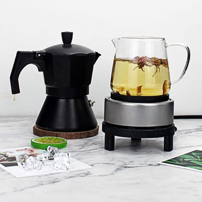 Mini Electric Stove with 300W Portable Burner for Tea and Coffee