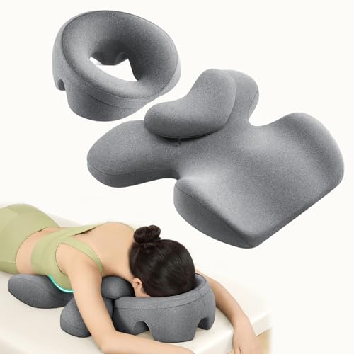 Multi-Purpose Cervical Memory Foam Pillow for Neck Pain Relief and Support