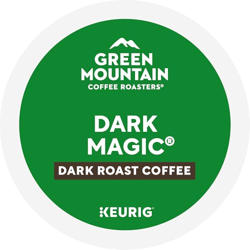 Green Mountain Coffee Roaster Dark Magic Keurig Single-Serve K-Cup Pods, Dark Roast Coffee, 32 Count