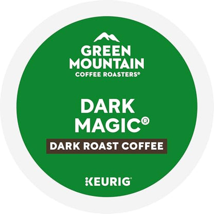 Green Mountain Coffee Roaster Dark Magic Keurig Single-Serve K-Cup Pods, Dark Roast Coffee, 32 Count