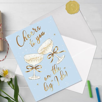 Wedding Card for Couple YYC-405 - Bridal Shower Engagement Congratulations