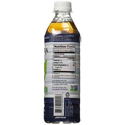 Teas' Tea Unsweetened Green + White, 16.9 Fl Oz (Pack of 12)