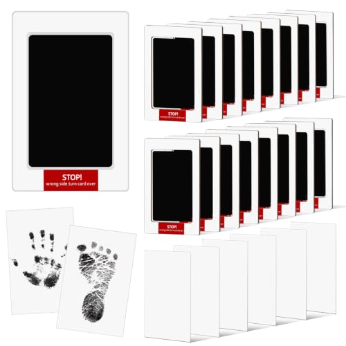 Memory Kit for Hand Footprints - Inkless Safe Baby & Pet Keepsake Set