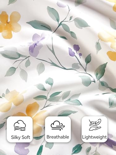 Mini Crib Sheets Fitted 2 Pack - Flower Whispers Baby Toddler Bedding