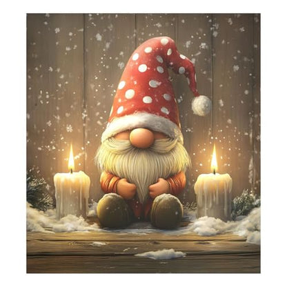 Christmas Cute Gnome Dishwasher Magnet Cover 23x26in Reusable Kitchen Decor