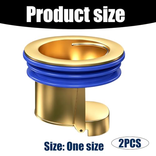 Brass Floor Drain Backflow Preventer Odor Stopper, 1.28-2.08 Inch Fit