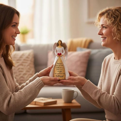 Thank You Angel Figurine - Grateful Angel Inspirational Gift for Women