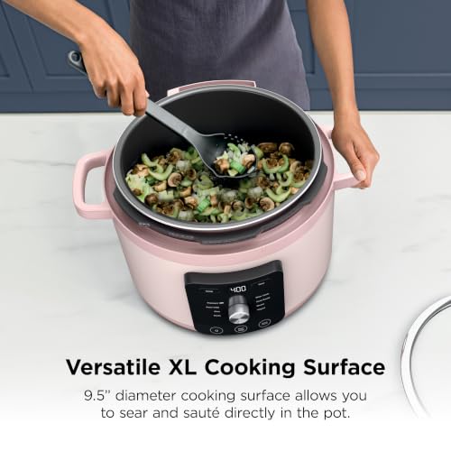 Ninja HyperHeat 9-in-1 Electric Pressure Cooker 6.5 Qt - Rose Quartz