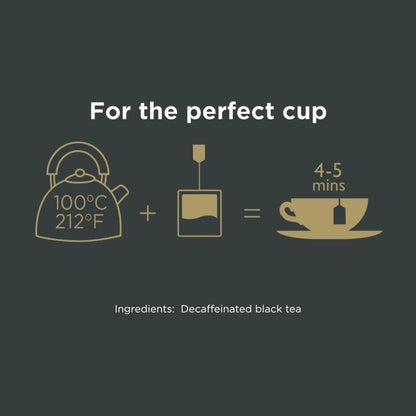 Taylors of Harrogate Decaffeinated Breakfast Tea - Rich & Balanced Flavor | 20 Individually Wrapped Bags
