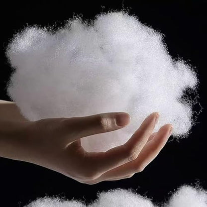 Artificial Snow Fluff for Christmas Decor - 50g Winter Scene Accents