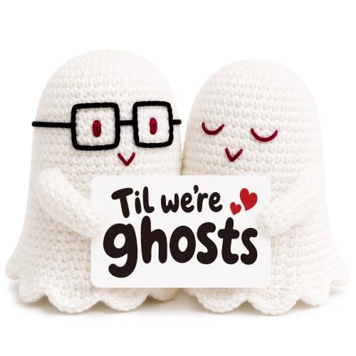 Handmade Crochet Ghost Gift Set for Halloween, Christmas & Special Occasions
