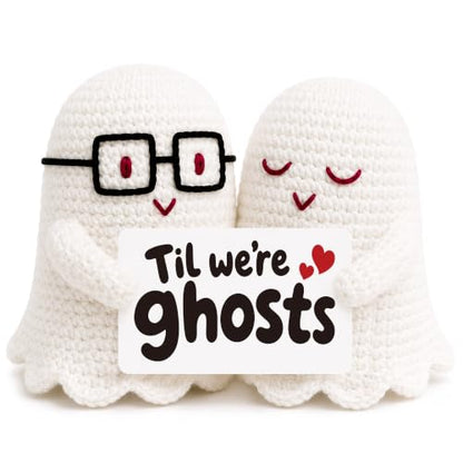 Handmade Crochet Ghost Gift Set for Halloween, Christmas & Special Occasions