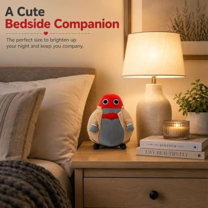 Chubby Plush Hero Pillow - Soft Squeezable Stress Relief Toy for Kids & Fans