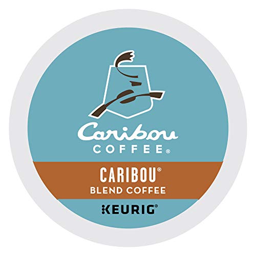 Caribou Coffee Caribou Blend, Single-Serve Keurig K-Cup Pods, Medium Roast Coffee, 24 Count (Pack of 4)