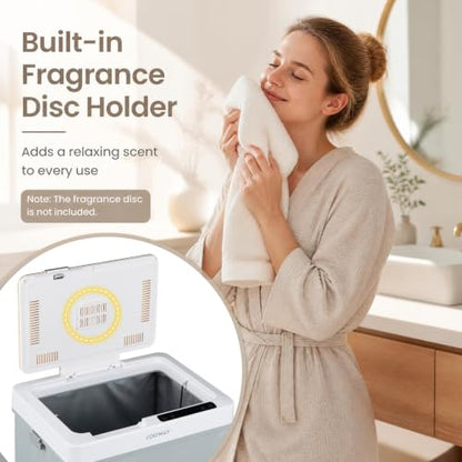 Foldable 35L Towel Warmer for SPA & Bathroom - Portable, Safe & Large Capacity