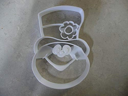 Frosty Themed Snowman Cookie Cutter - 2.5 x 3.75 in, USA Made