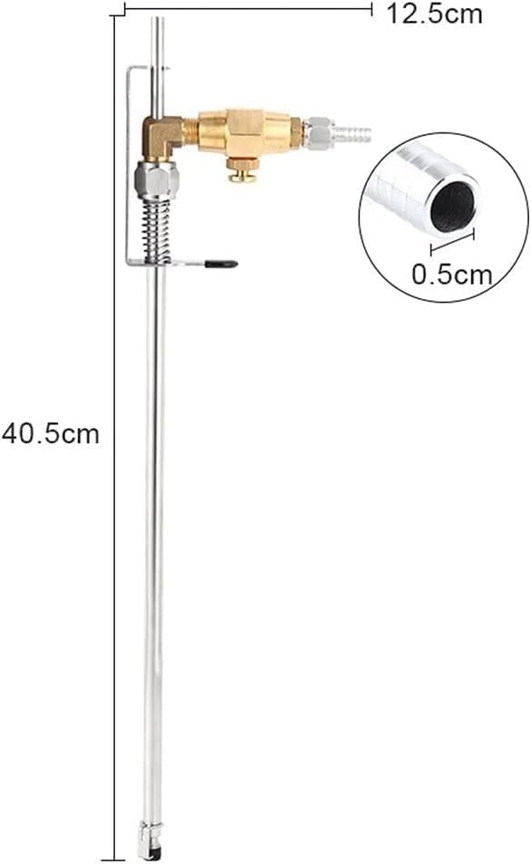 Tapcraft - Hand Held Beer Bottle Filler Kit - 1pcs Stainless Beer Gun Bottle Filler, 1pcs Pair of ball lock, 1pcs Nylon Cleaning Brush, 1pcs 2m Beer Tube, 2Pcs Hose Clamp