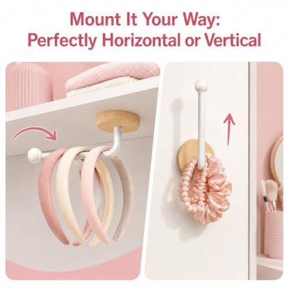 Adhesive Curtain Holdbacks Wall Mount for Curtains & Bathroom Ties