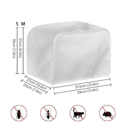 Christmas Santa Claus Toaster Cover 2 Slice - Small Kitchen Appliance Dust Cover