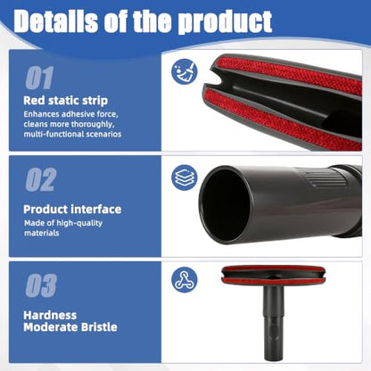 Vacuum Cleaner Mattress Brush Attachment Compatible with Shark NV & UV Series