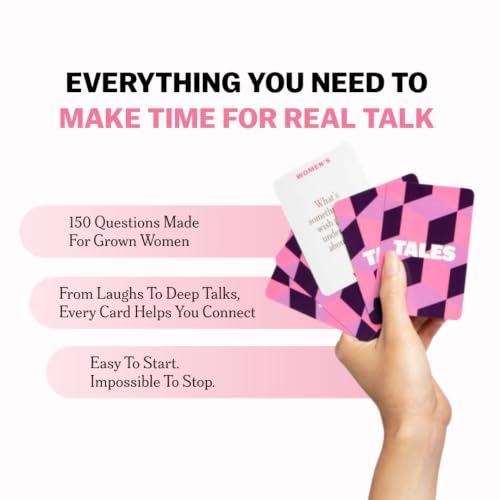 Women's Edition Conversation Cards - 150 Questions for Women’s Connect & Reflection