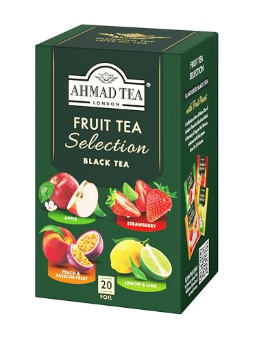 Ahmad Tea Fruit Tea Selection, 20-Count (Pack of 6)