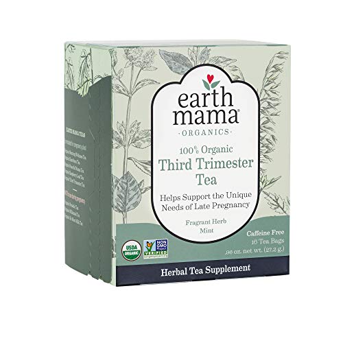 Earth Mama Organic Third Trimester Tea, 16 Count (Pack of 2)