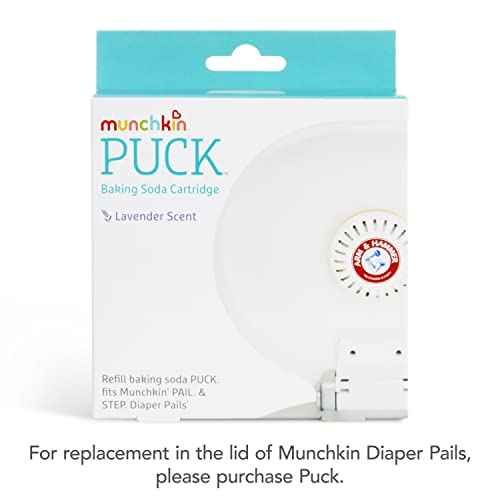 Munchkin¢ç Arm & Hammer Puck Baking Soda Cartridge, Lavender Scent