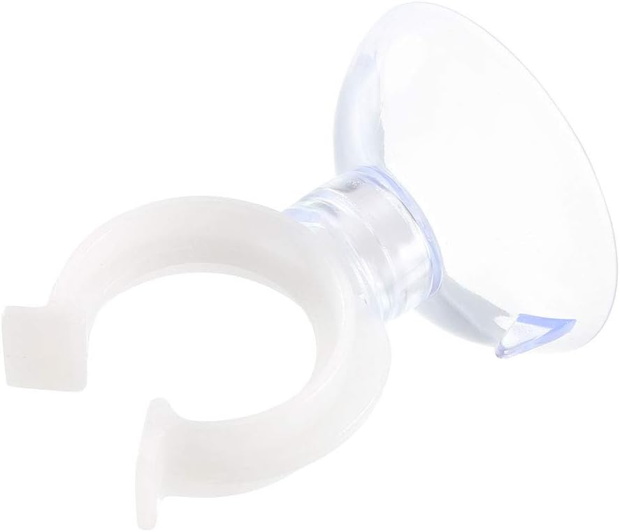 Uxcell Aquarium Suction Cup Clips - Durable Airline Tube Holders for Fish Tanks | 17mm, 20 Pcs