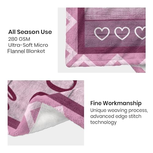 60 x 80 Inch Aunt Ever Blanket - Heartwarming Gift for Aunts from Niece Nephew