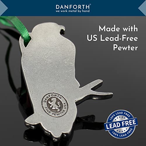 American Bald Eagle Pewter Ornament - Handcrafted USA, Tree or Home Decor (Variation: Bald Eagle)