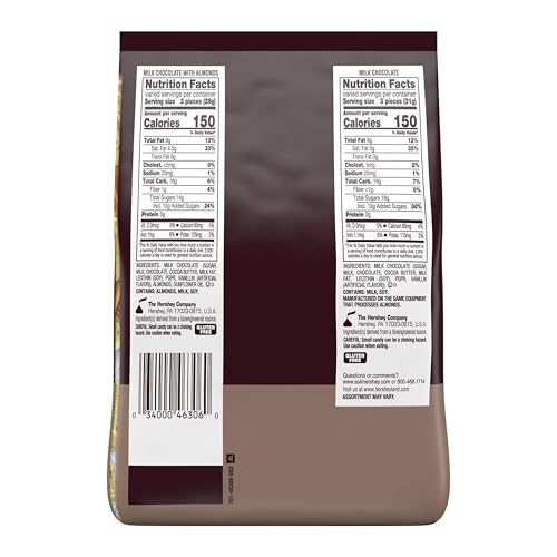 HERSHEY'S NUGGETS Assorted Chocolate Candy Variety Pack 26 oz - Variety of Flavors