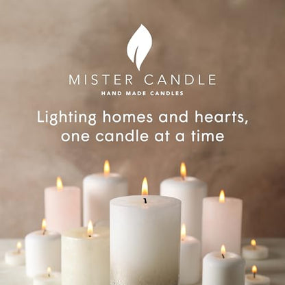 Holiday Scented Votive Candles Set - Red Green White Assorted Scents