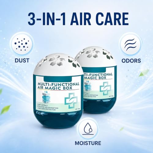 Passive Air Purifier with Natural Plant Extracts for Dust Odor Removal