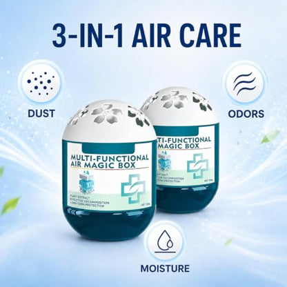 Passive Air Purifier with Natural Plant Extracts for Dust Odor Removal
