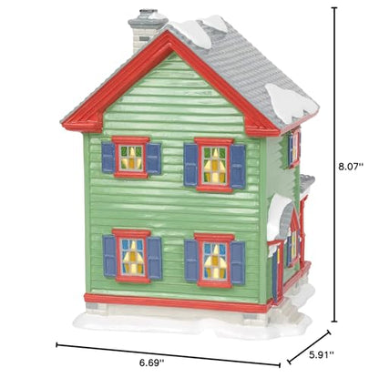 Christmas Vacation Aunt Bethany's House Lit Building - Holiday Village Decor