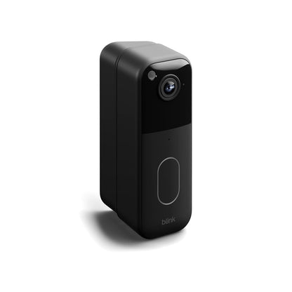 Blink Video Doorbell Wedge Mount - Secure Your Home with Stylish Black Design