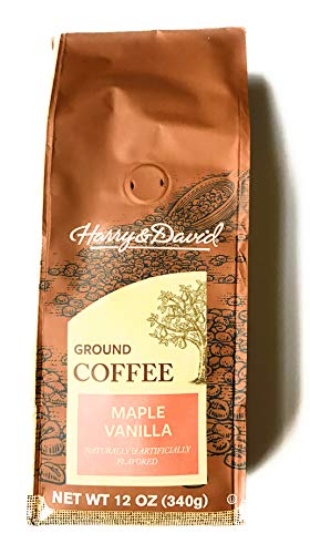 Harry & David Maple Vanilla Coffee - 12 Ounce Bag of Ground Coffee