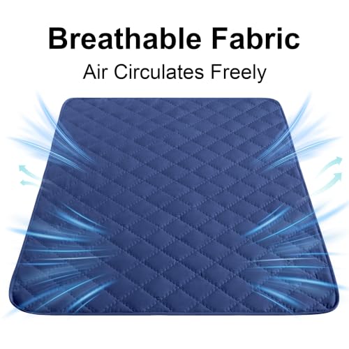 BEDSUM Cooling Toddler Comforter - Navy Blue, 43x60 Inch, Rayon Bamboo