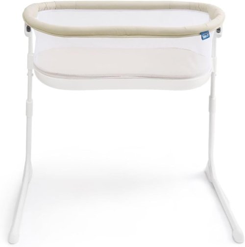 HALO BassiNest Lite – Breathable Baby Bassinet with Mesh Walls for Airflow | Portable & Lightweight Design