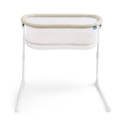 HALO BassiNest Lite – Breathable Baby Bassinet Slides Over Bed with Mesh Walls for Airflow & Visibility, Lowering Wall for Easy Access, Portable & Lightweight, Fits Most Beds