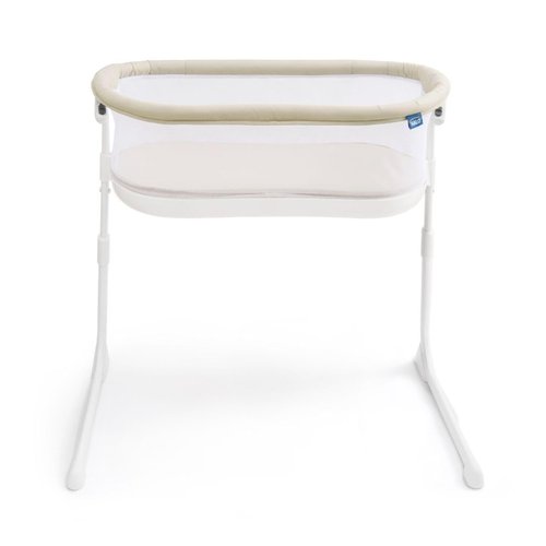 HALO BassiNest Lite – Breathable Baby Bassinet Slides Over Bed with Mesh Walls for Airflow & Visibility, Lowering Wall for Easy Access, Portable & Lightweight, Fits Most Beds