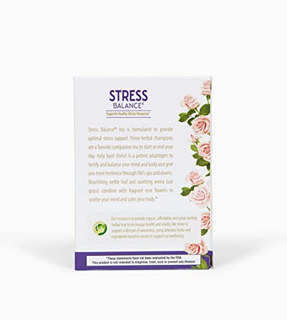 Lifestyle Awareness Teas, Caffeine Free Stress Balance Tea, 20 Count