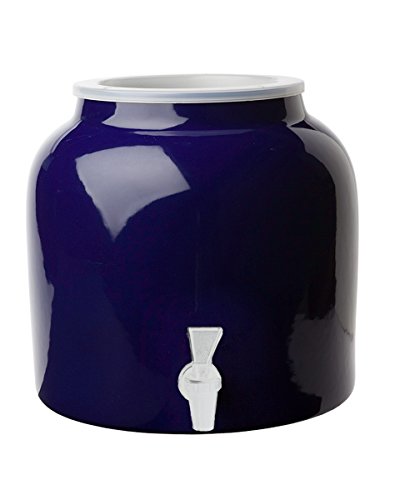 New Wave Enviro Porcelain Water Dispenser, Classic Cobalt